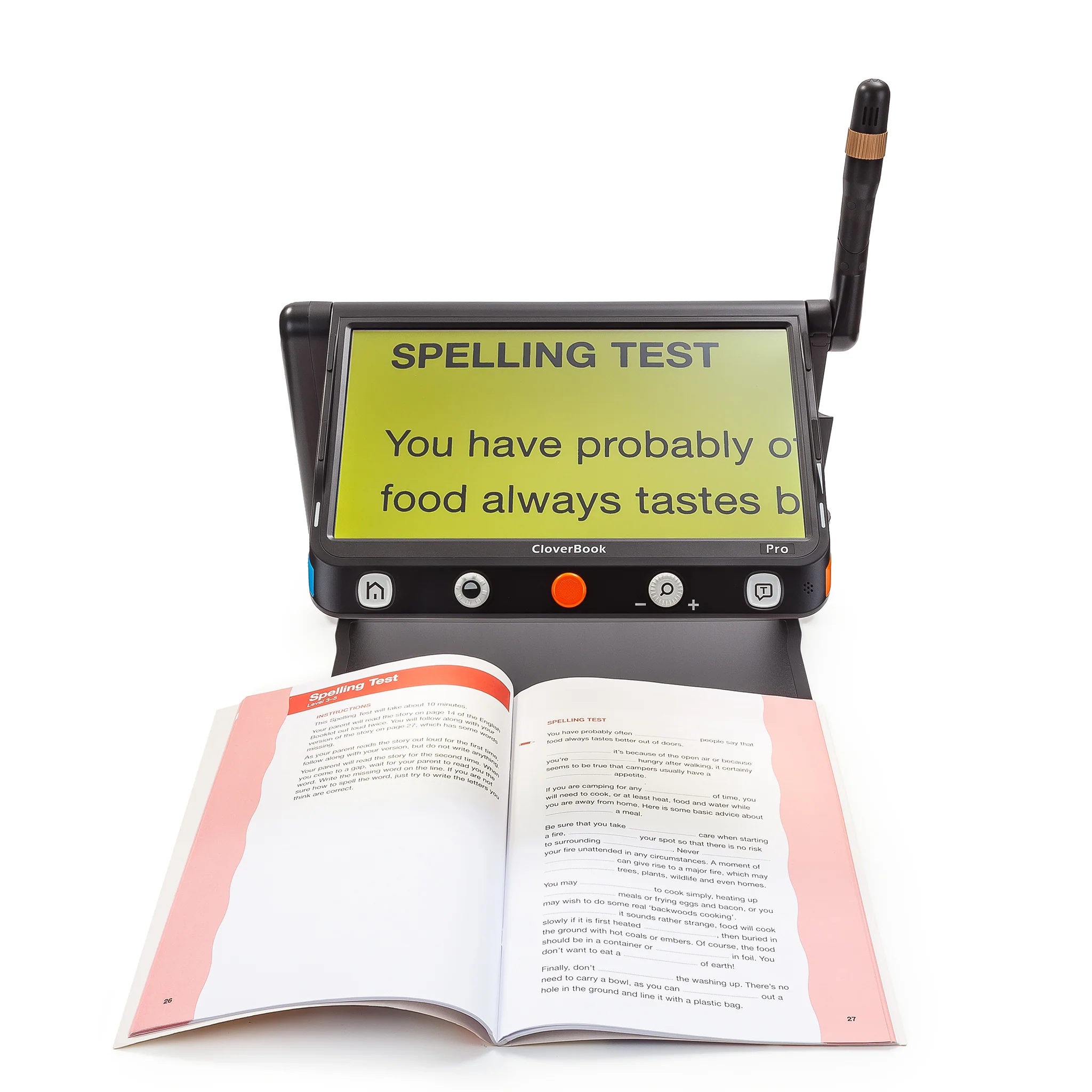 CloverBook Lite portable electronic magnifier - Image 2