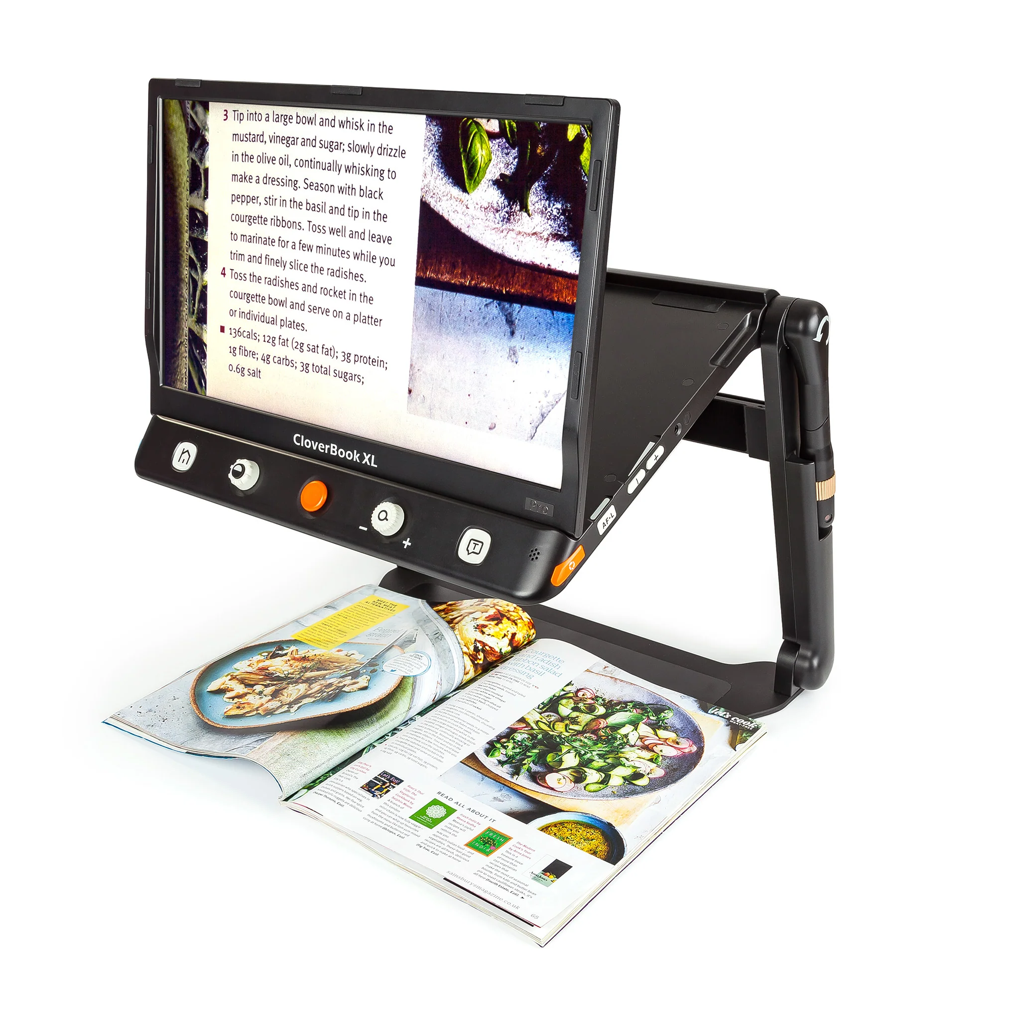 CloverBook XL portable Plus desktop magnifier