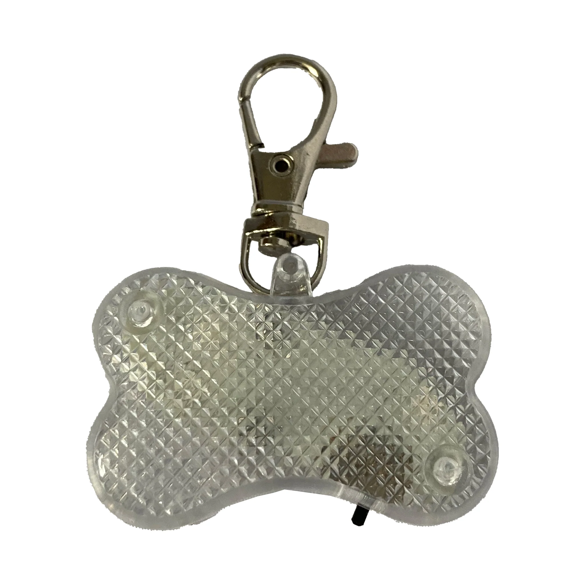 Crufts light up tag light - bone