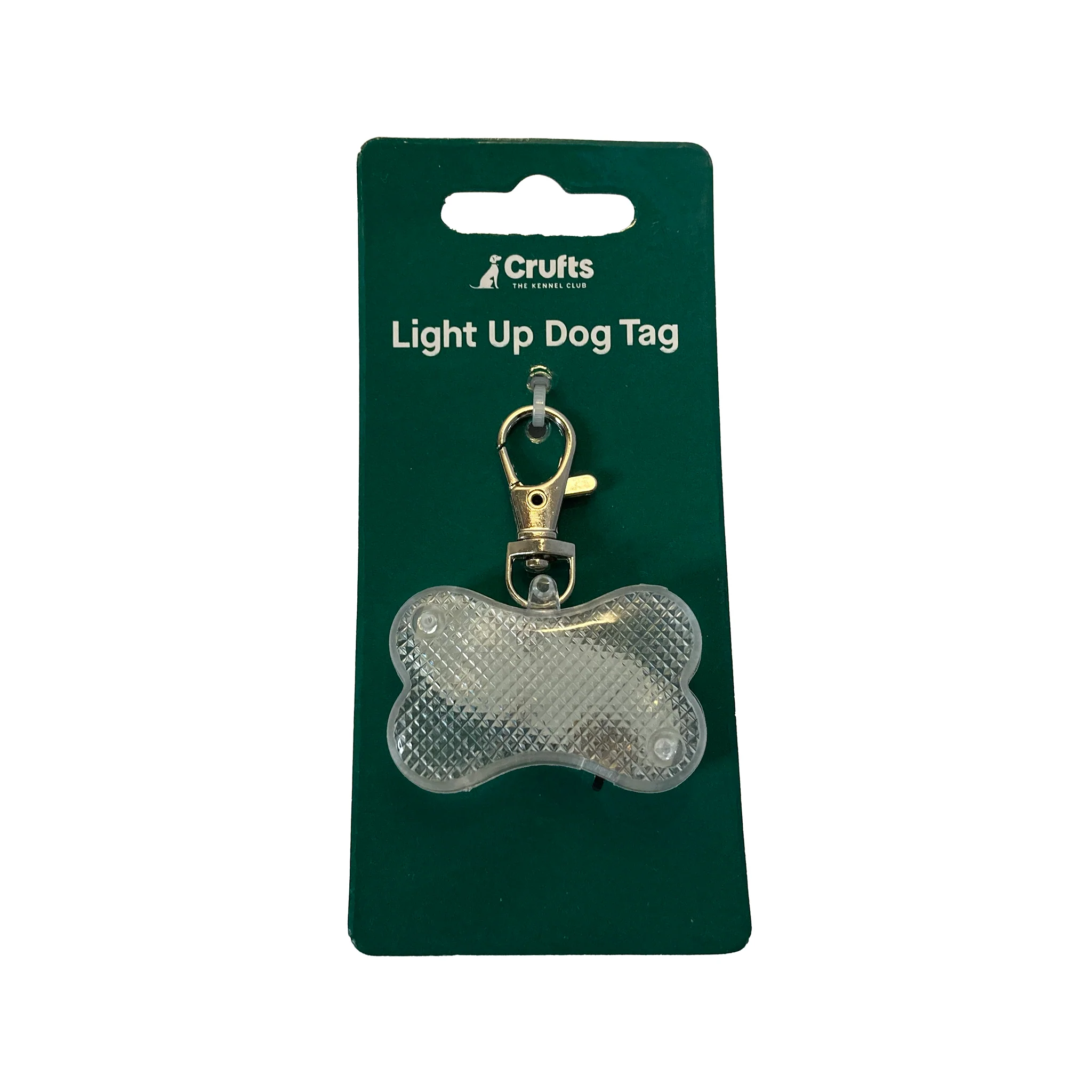 Crufts light up tag light - bone - Image 3