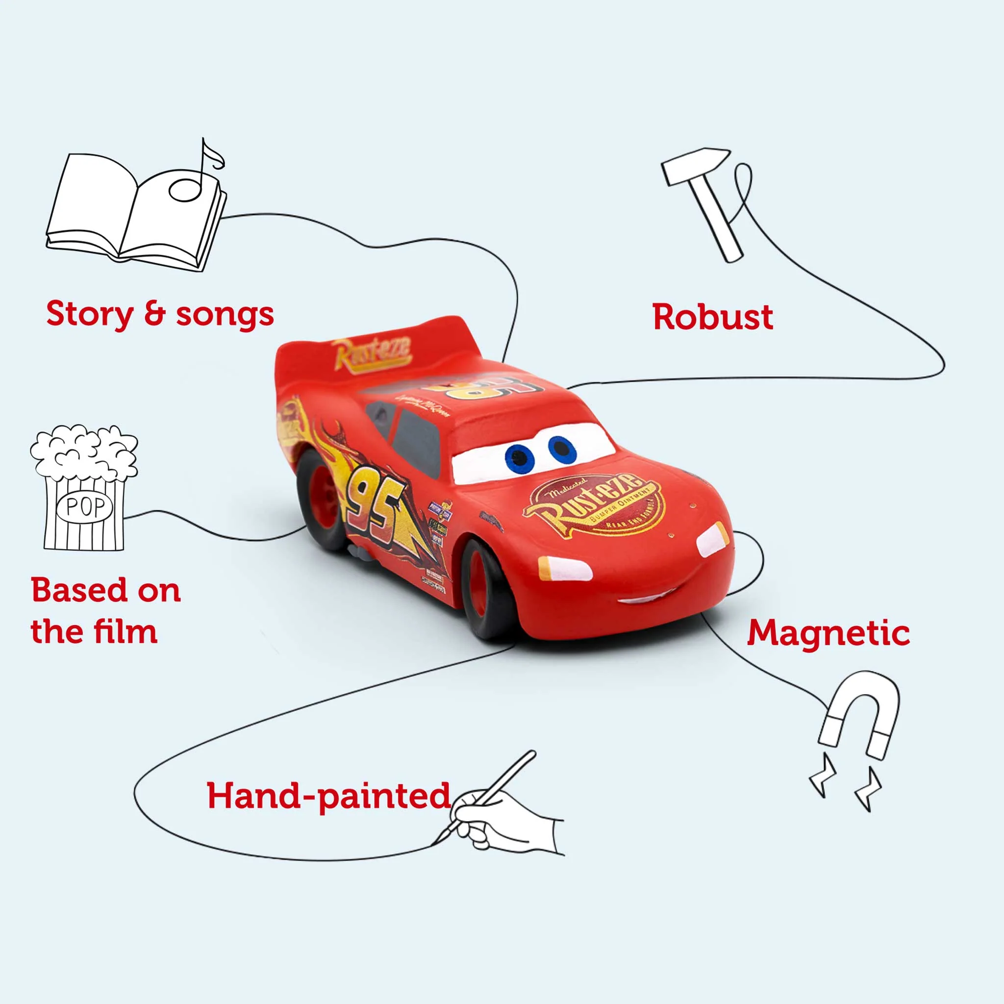 Disney Cars – Lightning McQueen Tonie - Image 3