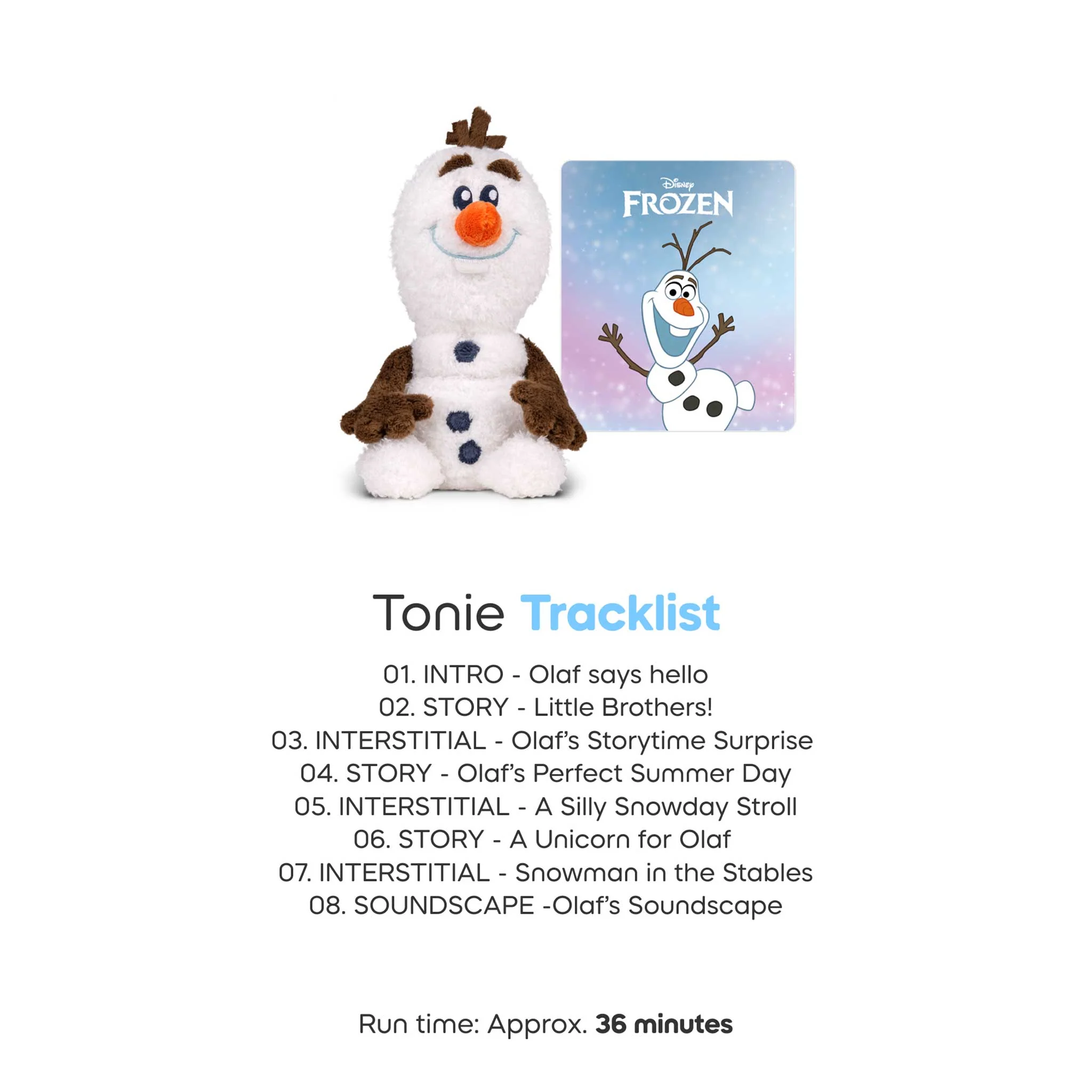 Disney Olaf Cuddle Tonie - Image 4
