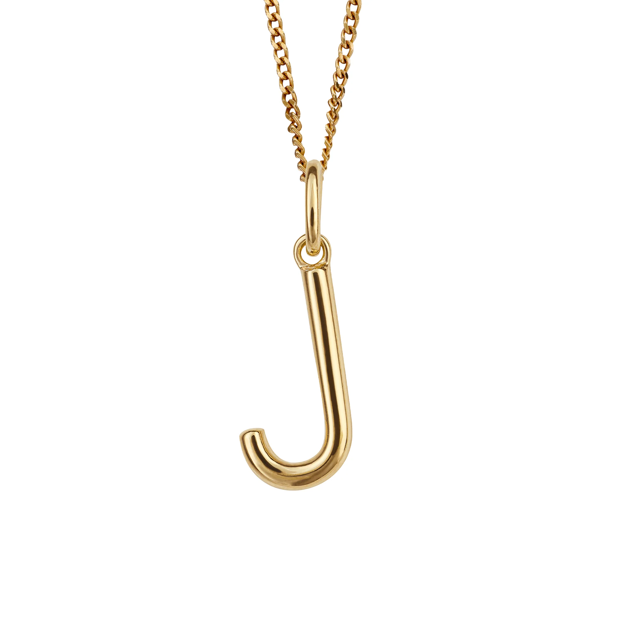 Gold initial Pendant and chain with gift box - Image 10