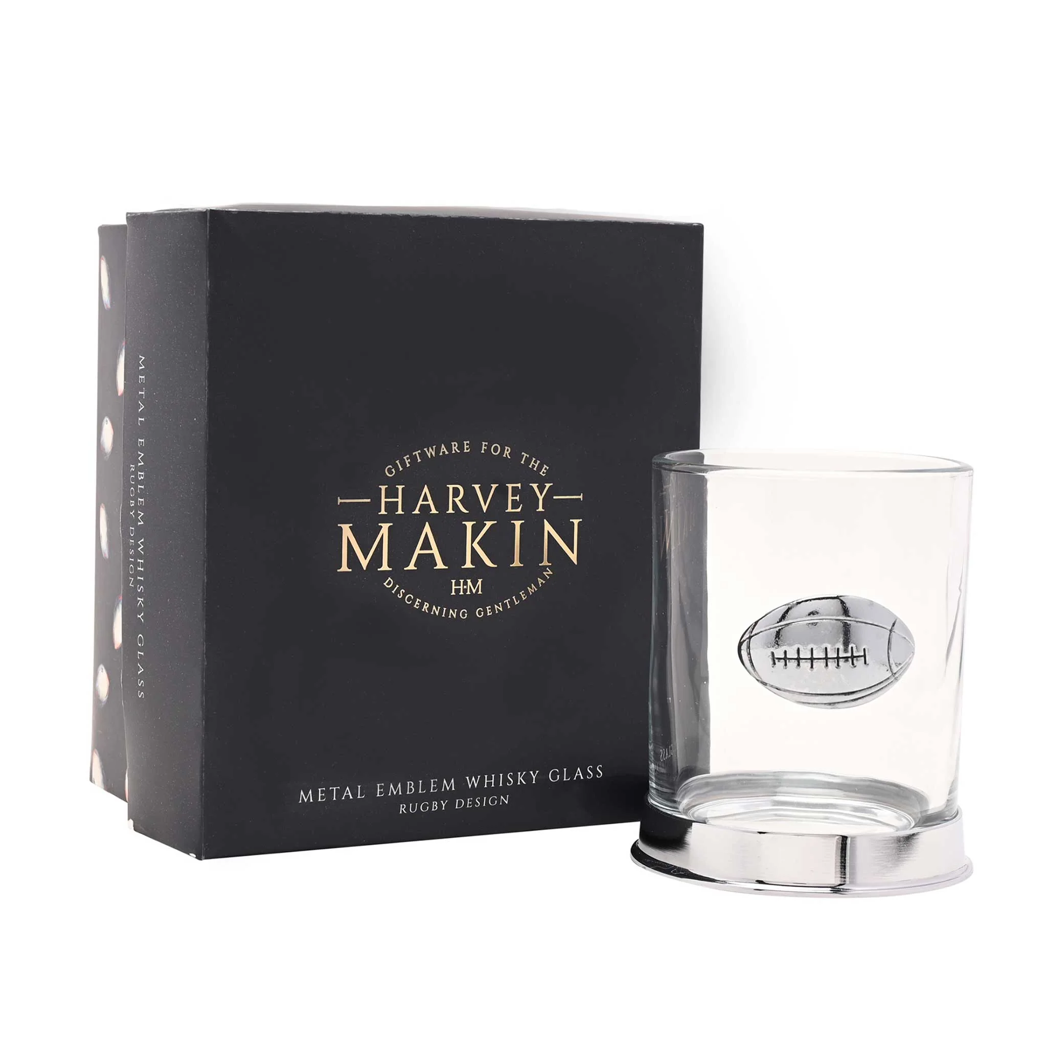 Harvey Makin Whisky Glass – Rugby