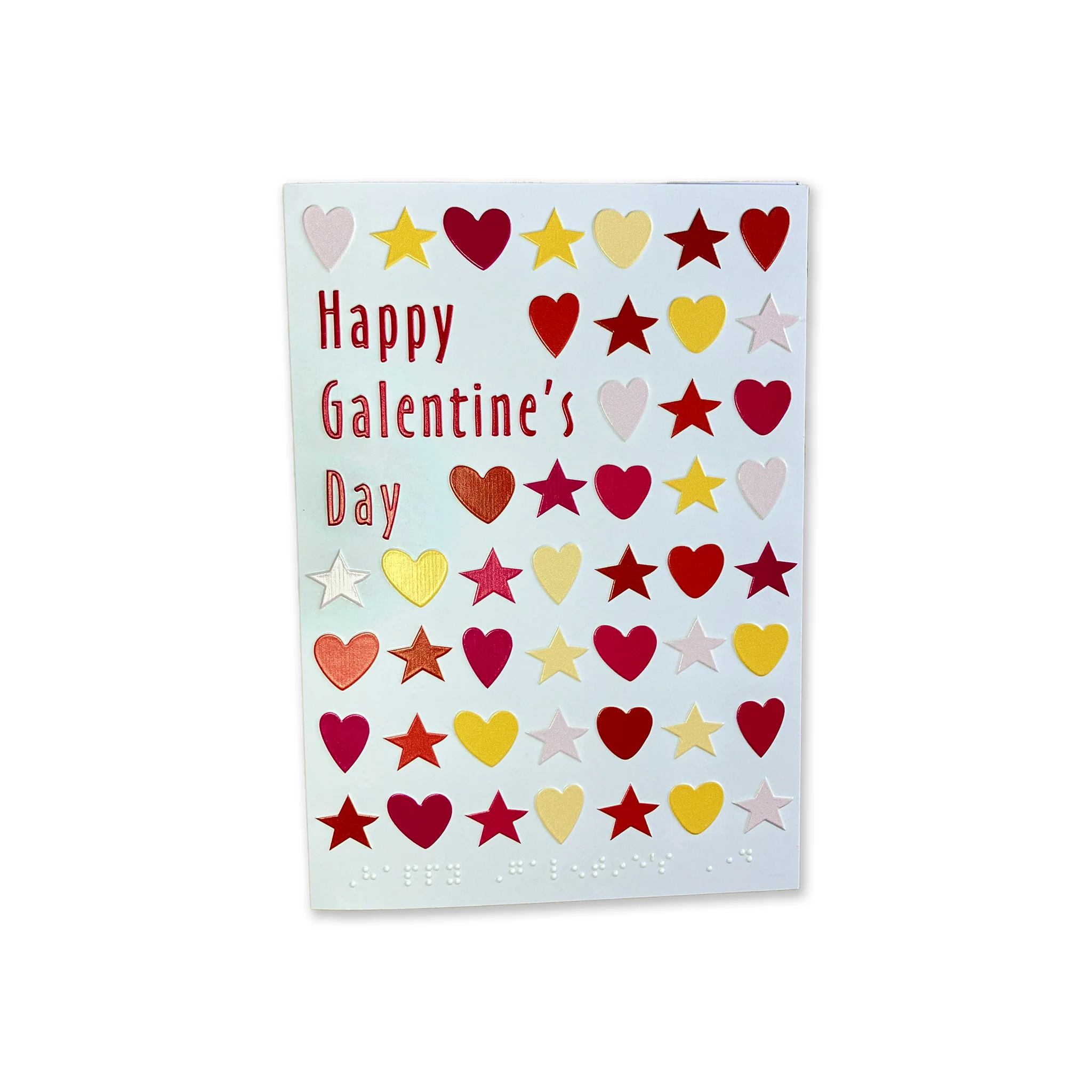 Inclusive Happy Galentine's Day charity card