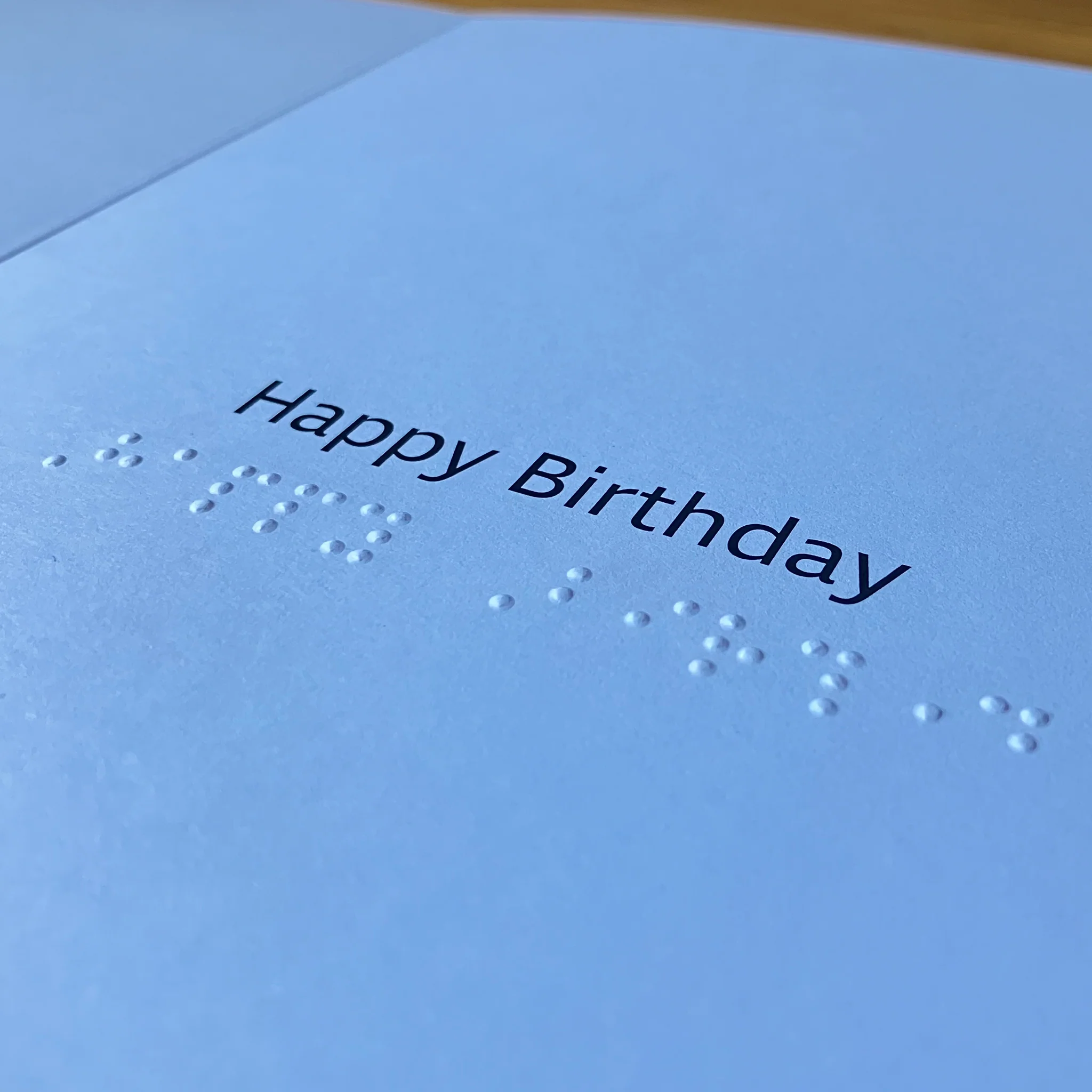 Inclusive tandem bike charity birthday card - Image 3
