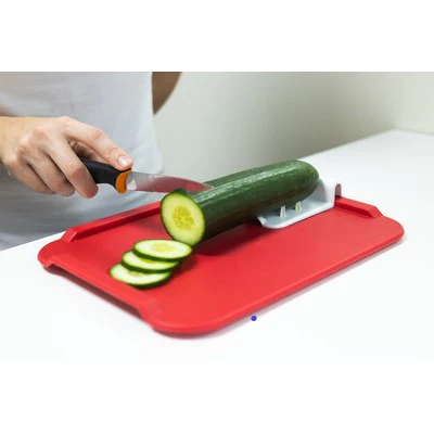 Large non-slip food preparation board, red - Image 5