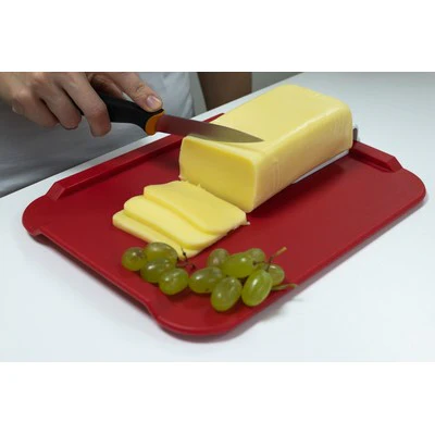 Large non-slip food preparation board, red - Image 7