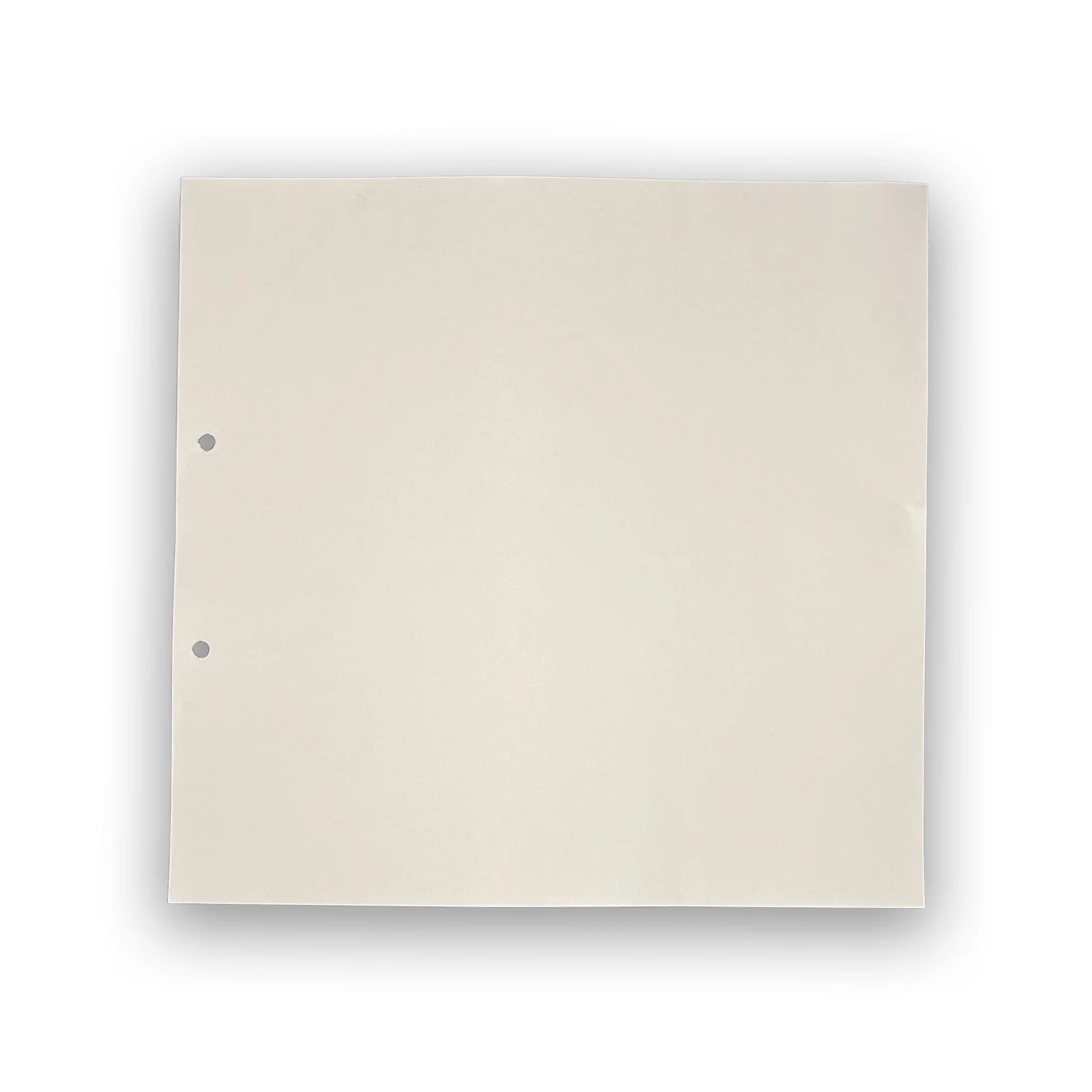 Perkins-size cartridge paper 140gsm, punched (29 × 28 cm)
