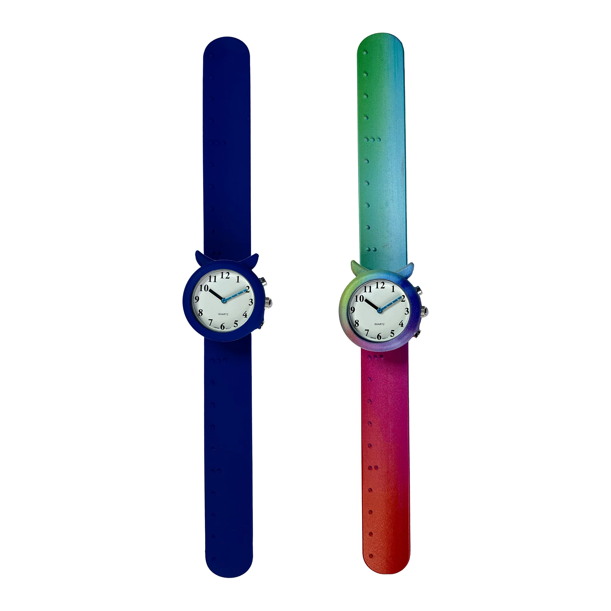 Slap on wrist strap talking children's watch