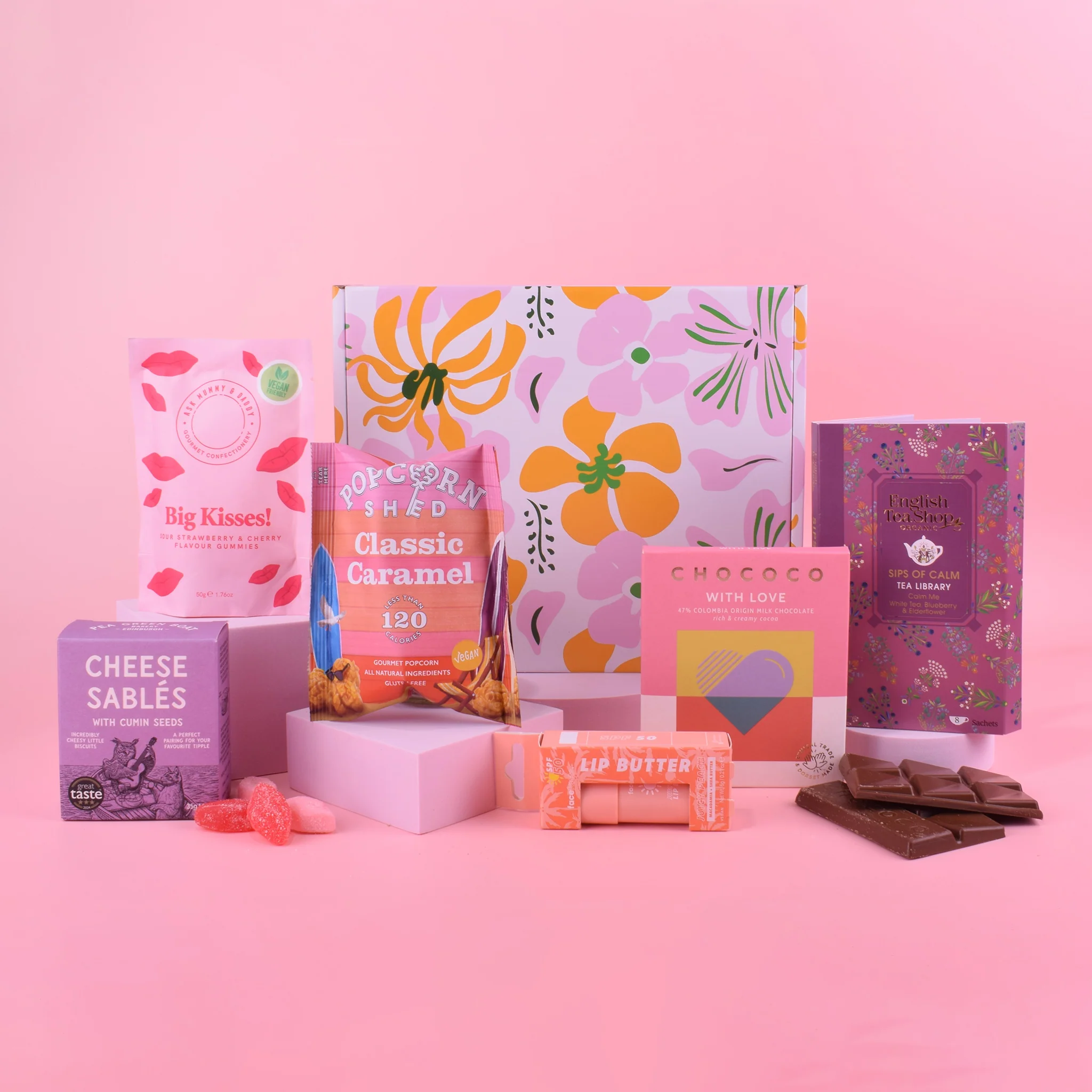 Sweet treats with tea gift set