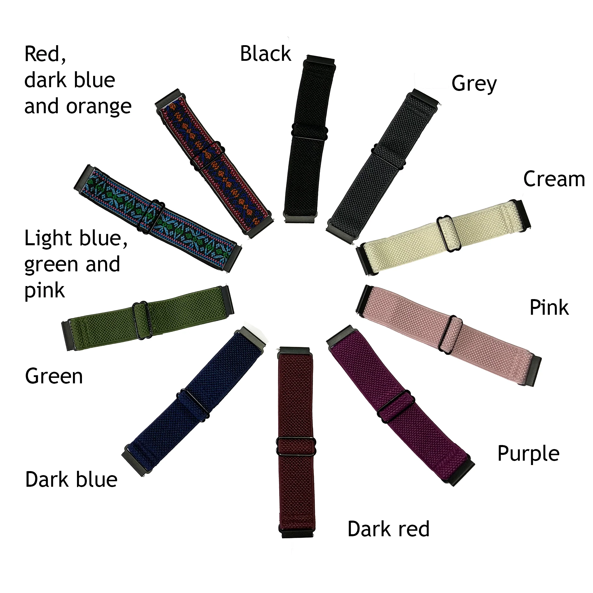 Synapptic elasticated watch strap