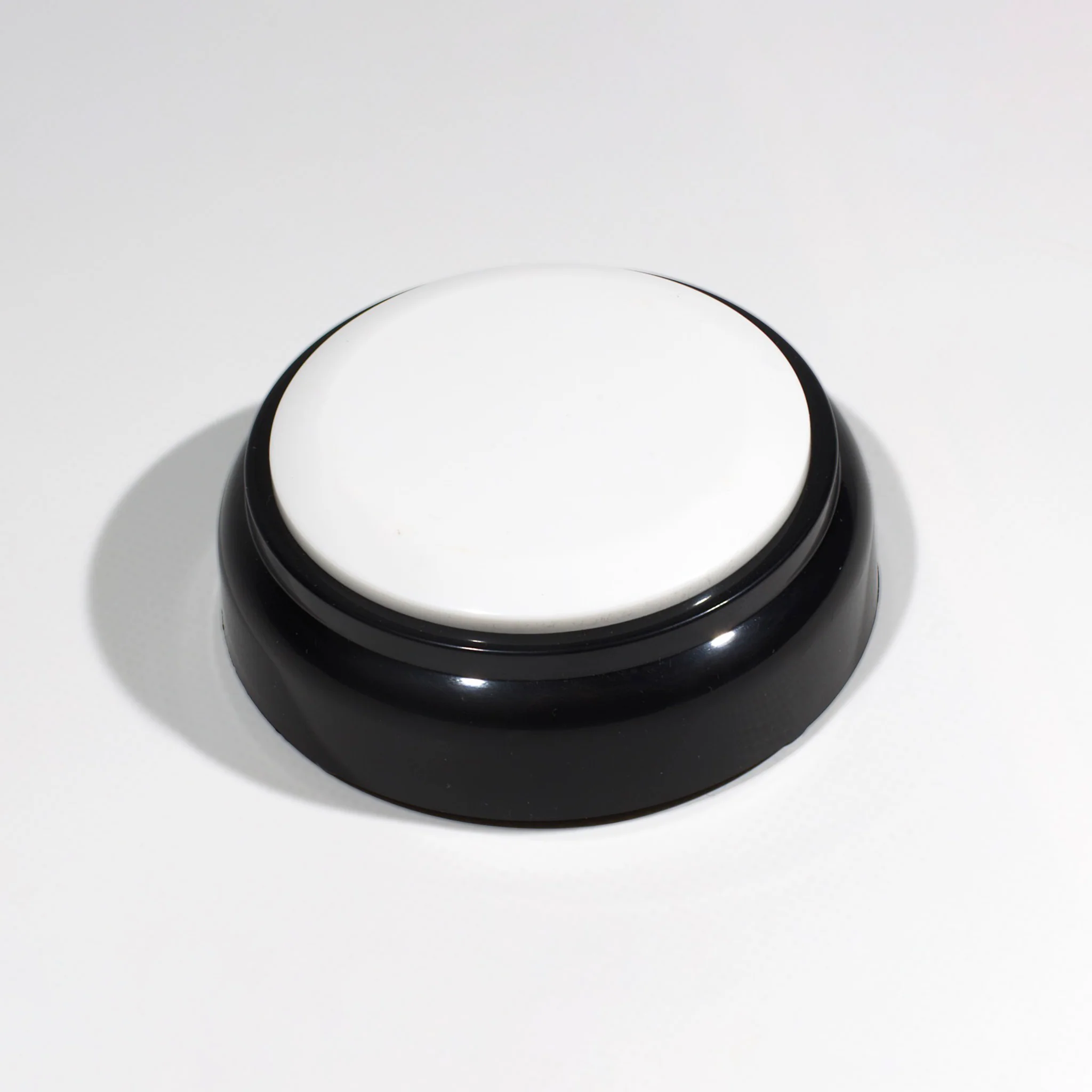 Talking button clock