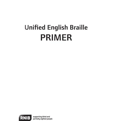 Unified English Braille Primer