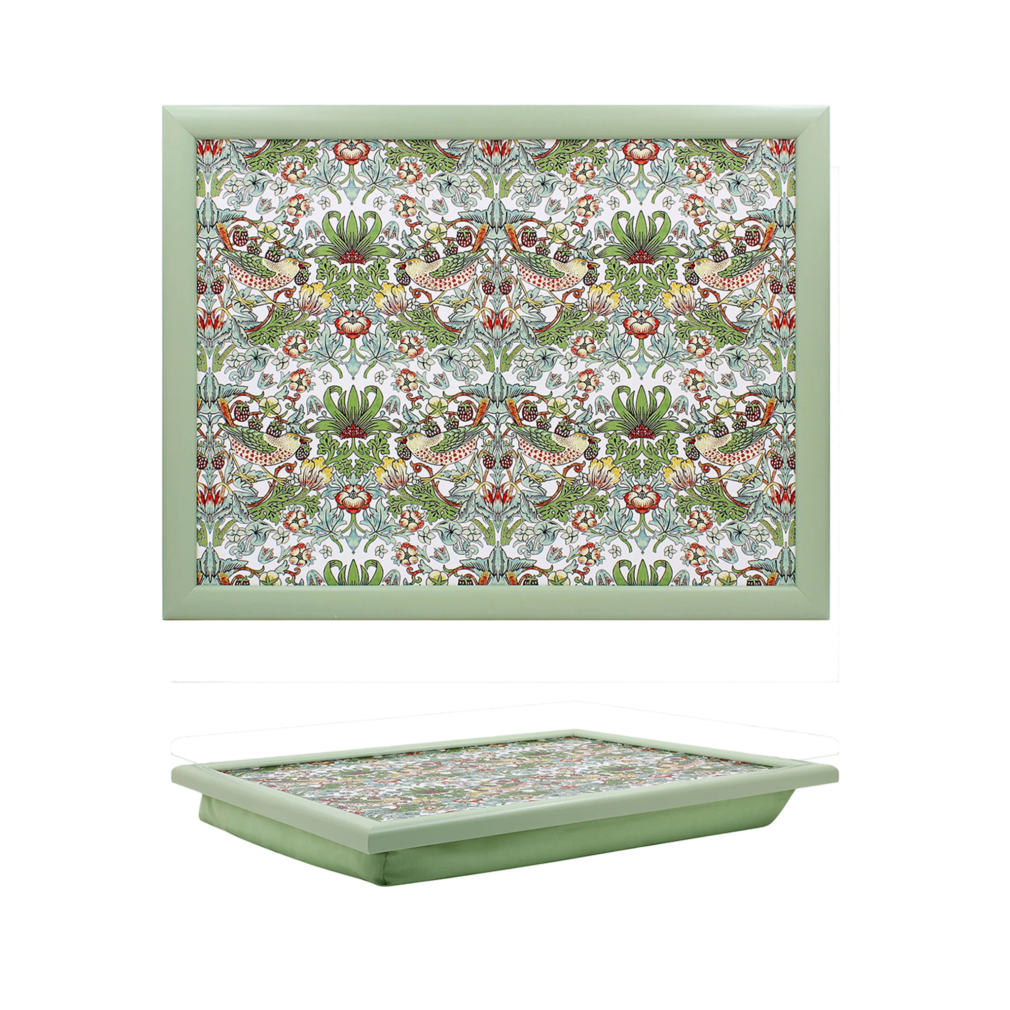 William Morris Strawberry thief laptray