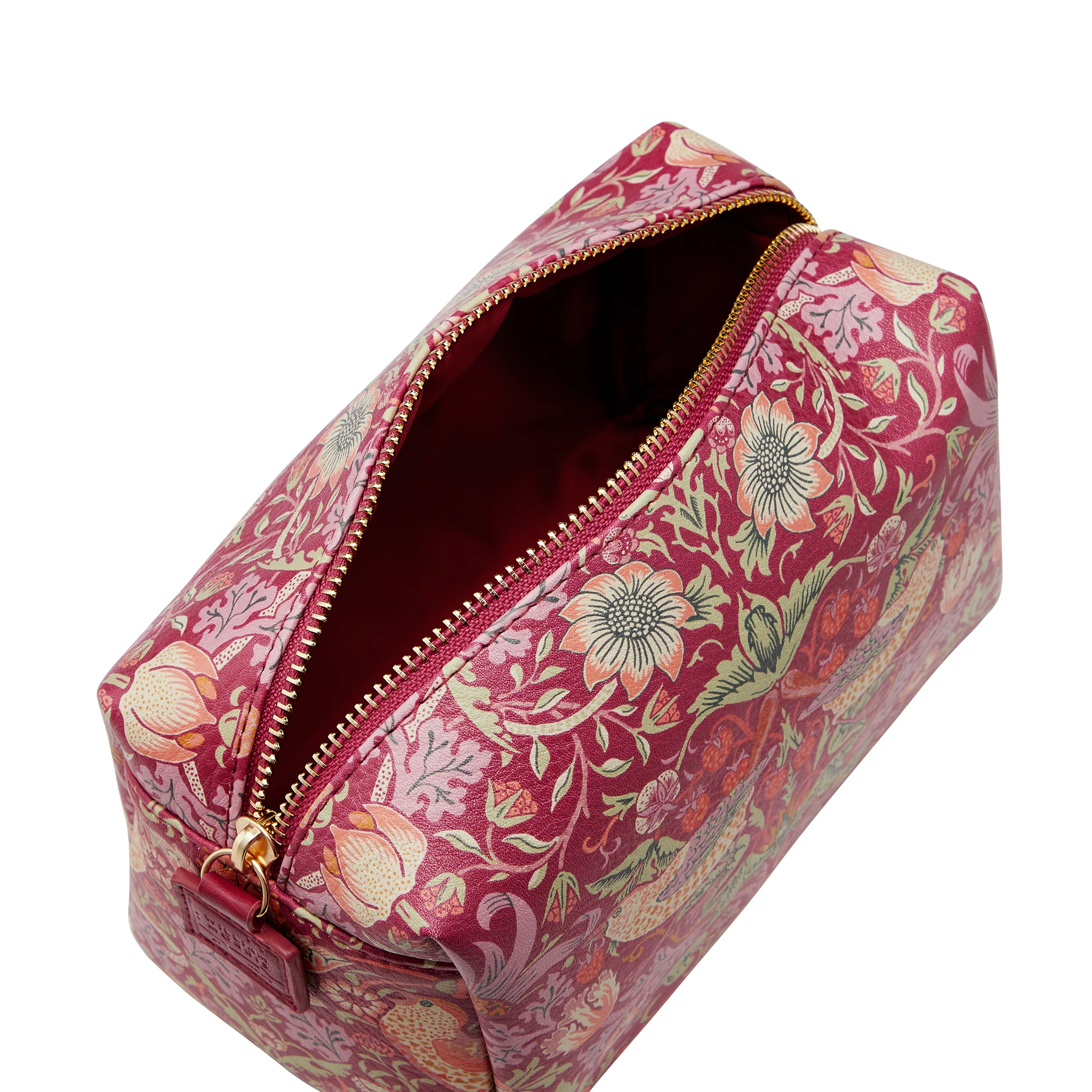 William Morris Strawberry Thief Medium Wash Bag - Image 2