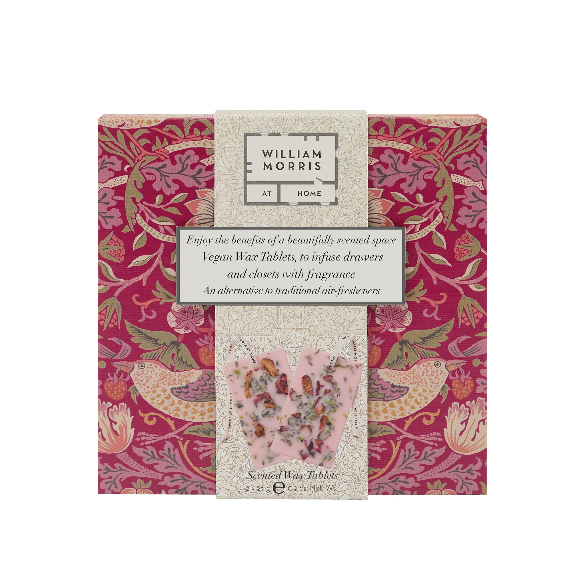 William Morris Strawberry Thief Scented Wax Tablets - Image 2